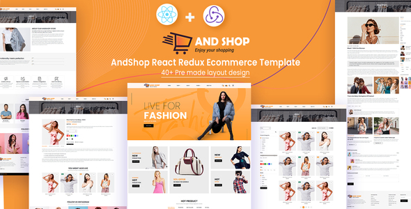 AndShop  - React Redux Ecommerce Template