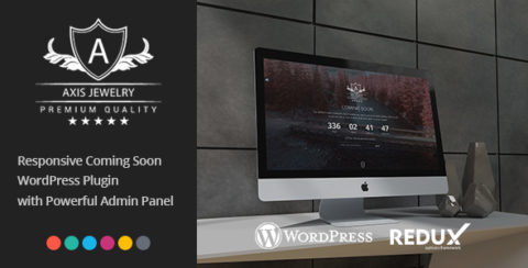 Axis - Responsive Coming Soon WordPress Plugin