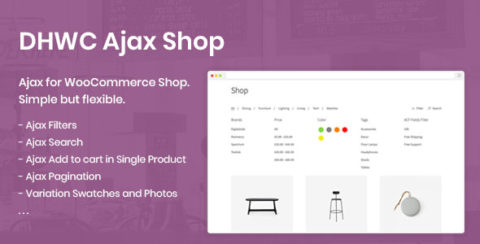 DHWC Ajax - Enable Ajax for WooCommerce Shop