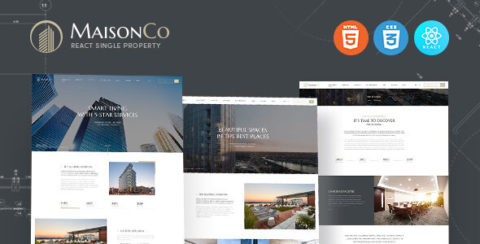 MaisonCo - React Single Property Template