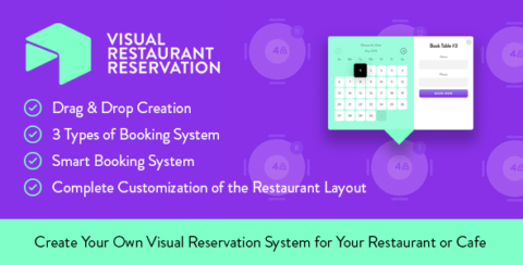 Visual Restaurant Reservation -  WordPress Booking System