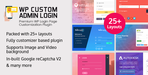 WP Custom Admin Login - WordPress Plugin to make a customized admin login page