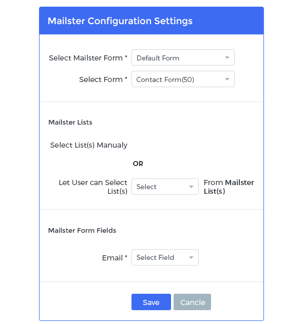 Mailster Integration with Arforms - 2