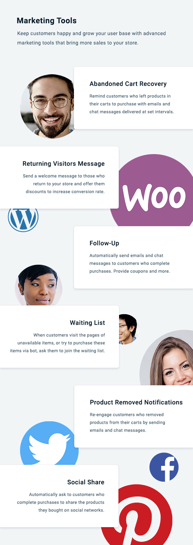 WooCommerce Chat Bot & Marketing App for Support Board - 3
