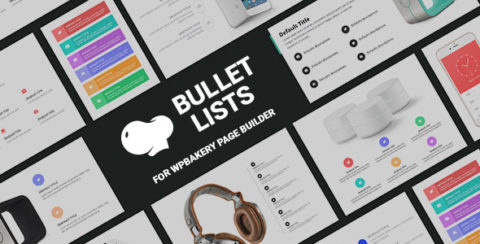 Bullet List for WPBakery Page Builder
