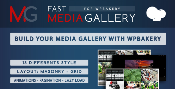 Fast Media Gallery For WPBakery - Wordpress Plugin