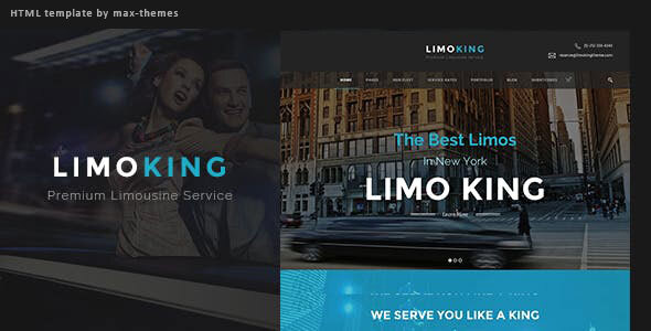 Limo King - Car Hire Template