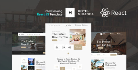 Miranda - Hotel Booking React Template