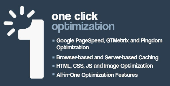 One Click Optimization - WordPress Speed & Performance