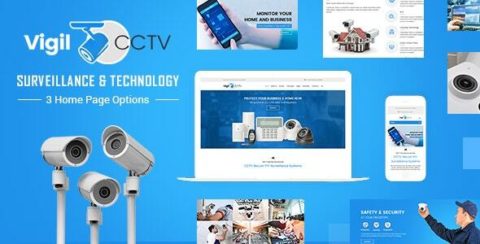 Vigil - CCTV Security WordPress Theme