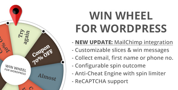 Win Wheel For WordPress