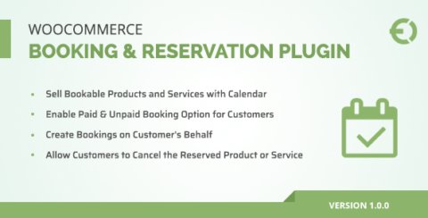 WooCommerce Booking & Reservation Plugin