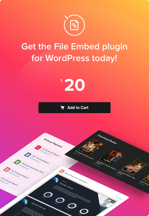 File Viewer - WordPress File Embed Plugin - 4
