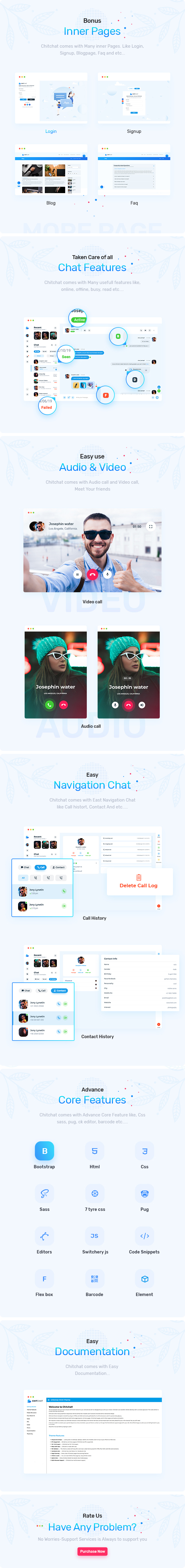 Chitchat - Perfect Chat and Discussion HTML Template