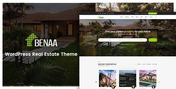 Benaa - Real Estate WordPress Theme