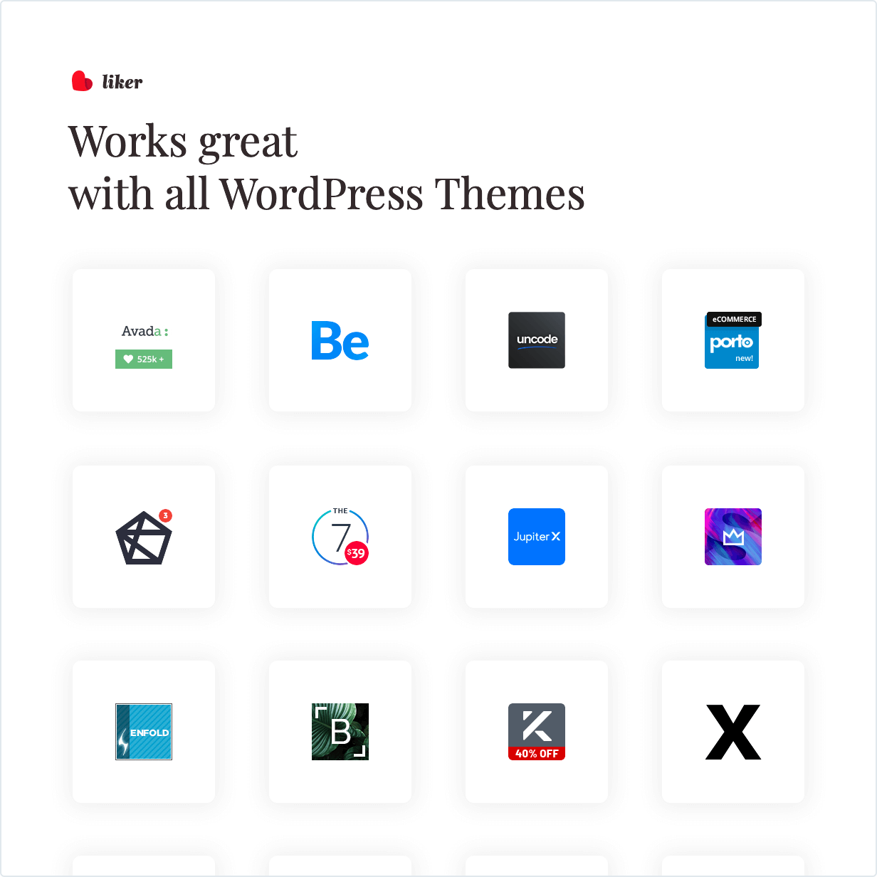 Works great with all WordPress Themes