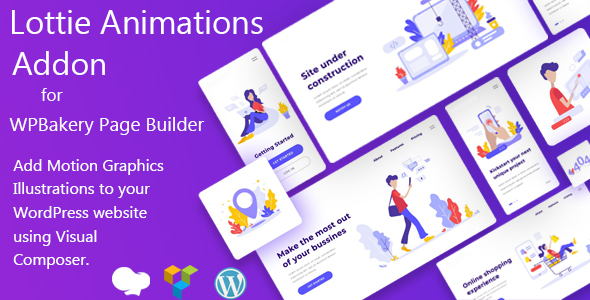 Lottie Animations Addon for WPBakery Page Builder