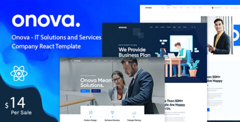 Onova - IT Solutions and Services Company React Template