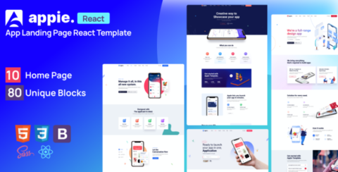 Appie - React App Landing Page