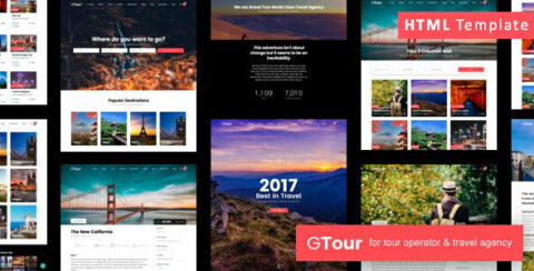 Grand Tour | Travel Agency HTML Template