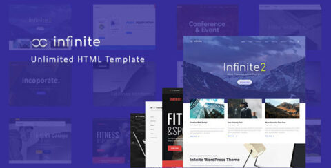 Infinite - Responsive Multi-Purpose HTML Template