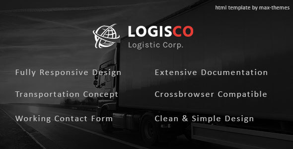Logisco - Logistics & Transportation HTML Template