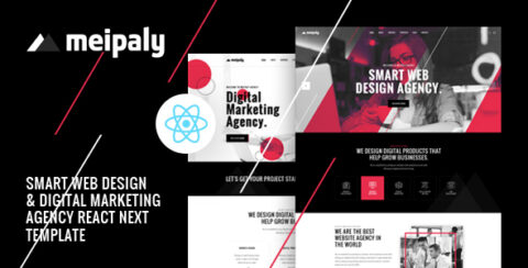 Meipaly - React Next Digital Services Agency Template