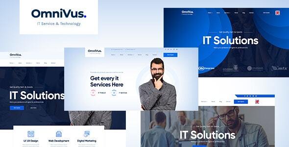 Omnivus - IT Solutions & Services React JS Template