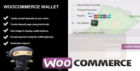 Wallet - Woocommerce Account Deposit & Payment