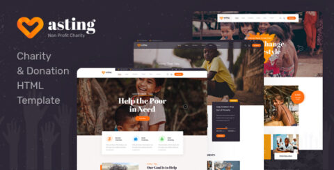 Asting - Charity & Donation HTML Template