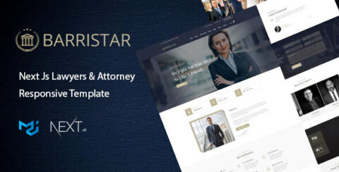 Barristar - Next Js Attorney Template