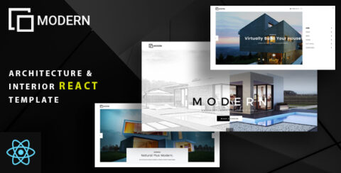 Modern - Architecture and Interior React Template