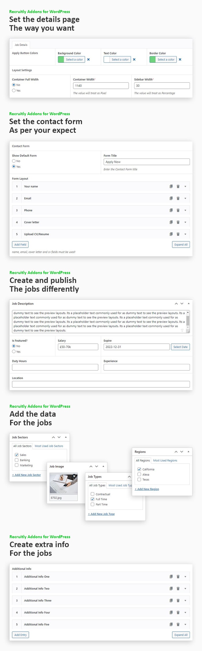 job listing plugin