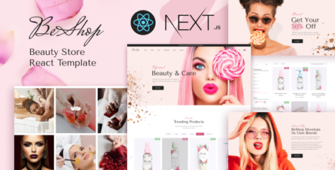 BeShop - Beauty eCommerce React Next JS Template