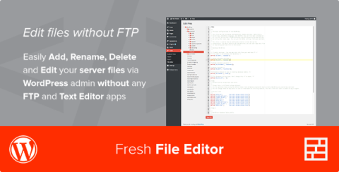 Fresh File Editor - WordPress Plugin
