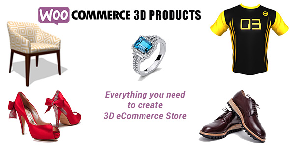 Woocommerce 3D Products