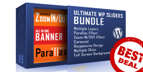 WordPress Sliders Bundle - Layers, Parallax, Zoom