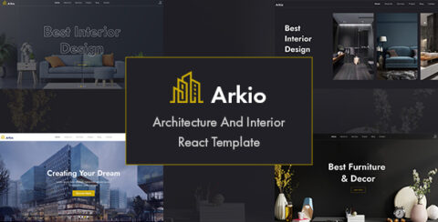 Arkio - Architecture & Interior React Template