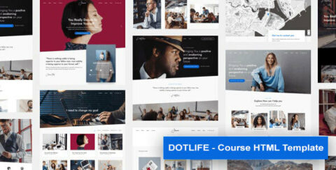 DotLife | Course HTML Template