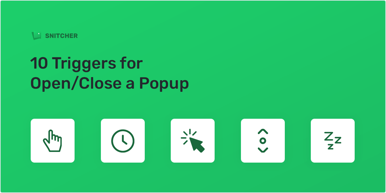 10 Trigger for Open/Close a Popup