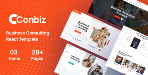 Conbiz - Consultancy & Business React Template