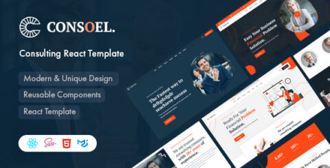 Consoel - Consulting Business React Template