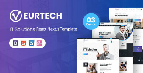 Eurtech - IT Solutions React NextJS Template