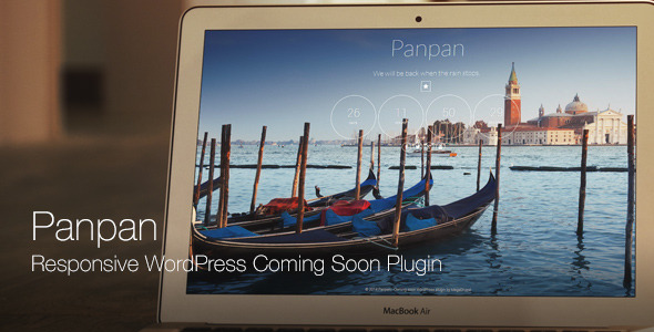 Panpan - Responsive WordPress Coming Soon Plugin