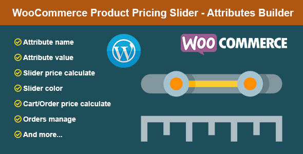 WooCommerce Product Pricing Slider - Attributes Builder