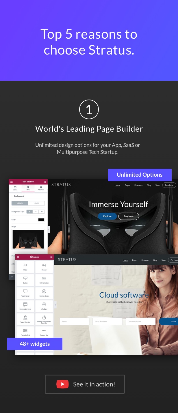 App, SaaS & Software Startup Tech Theme - Stratus - 3