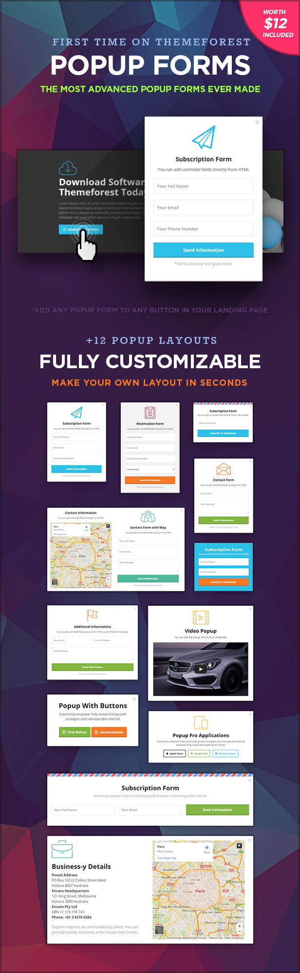 FLATPACK – Landing Pages Pack With Page Builder - 15