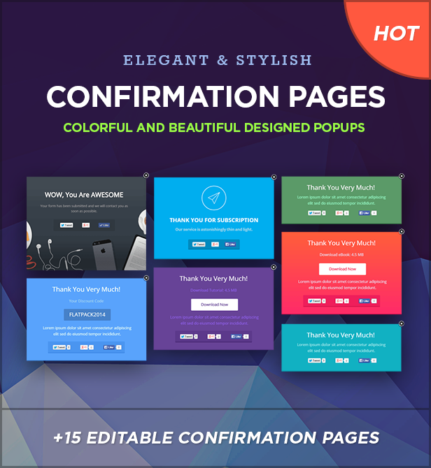 FLATPACK – Landing Pages Pack With Page Builder - 18