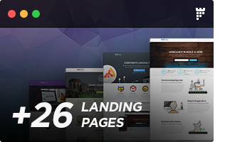 FLATPACK – Landing Pages Pack With Page Builder - 22