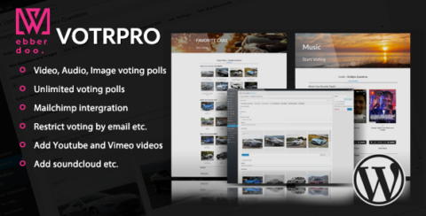 Votr Pro - Easy WordPress Vote Poll Plugin